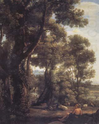 Landscape with a Goatherd (mk17), Claude Lorrain